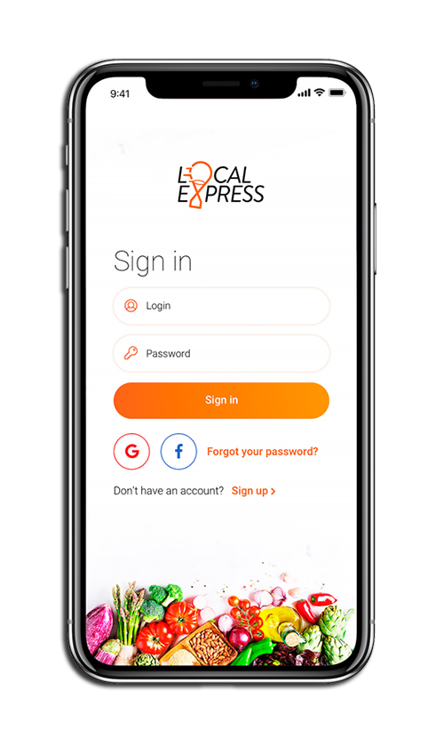 Local express mobile app