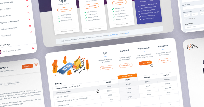 ERP MVP for Online Grocery Chains