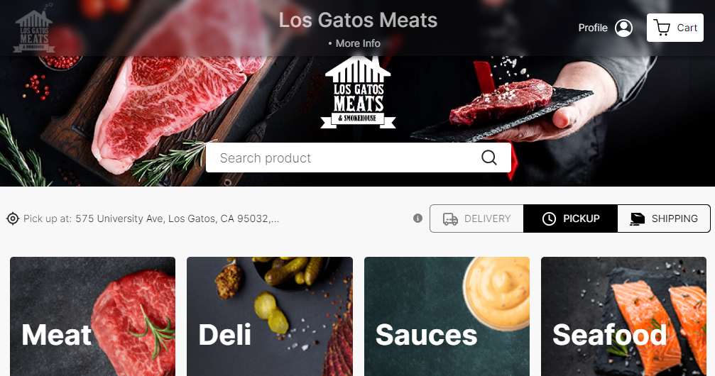 top e-commerce food trends example 